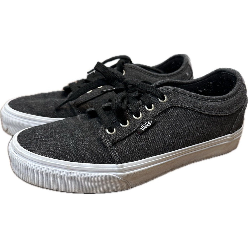 Charcoal lace up Vans. UltraCush size US men’s 8.